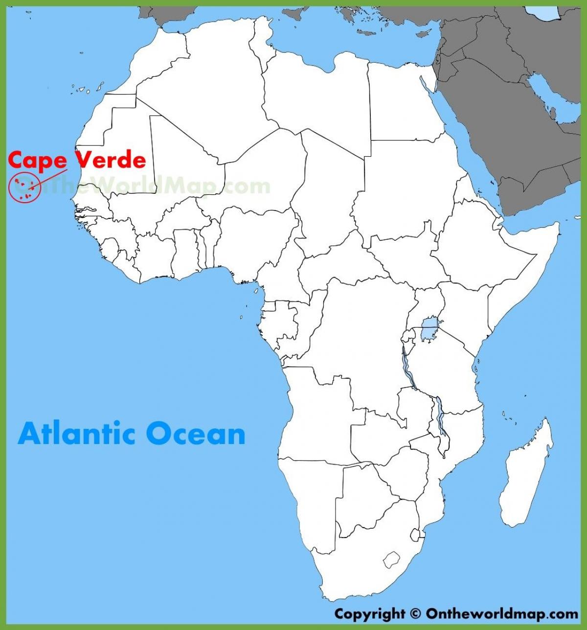sal Cabo Verde karta